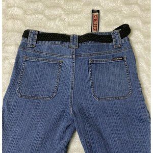 Gasoline straight Leg Stretch Blue Jeans Women's Size 30x25 Vintage NWT